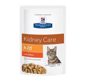 HILL'S PRESCRIPTION DIET Bag Cat K / D Wet Cat Food Chicken Diets