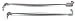 2 Pcs Surgical Retractor Senn Muller 6.25