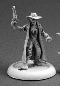 Undead Outlaw Savage Worlds Miniature by Reaper