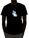 iHeartRaves Unicorn Sound Activated Light Up Rave Shirt (Medium)
