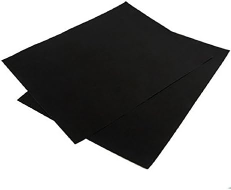 2 Pack Black BBQ Grill Mat With None Stick Design From AnToKing House