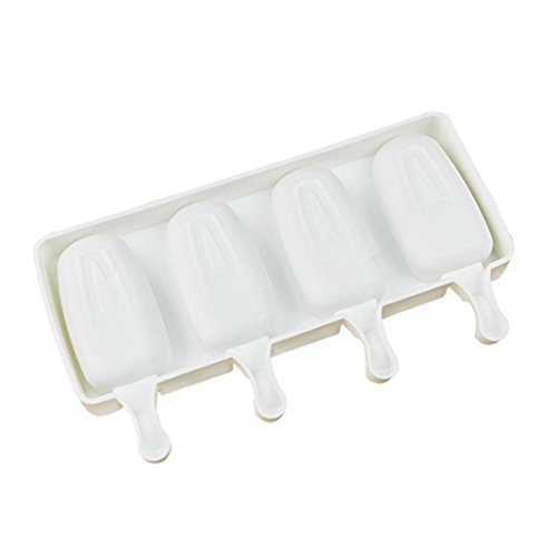 Lovewe Silicone Ice Cream Mold Ice Lolly Molds Ice Cube With Sticks Tray Ice Froze