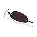 Lurrose Vintage Viking Hair Pin Celtic Hair Clips Oval Metal Hair Slide Clip with Hair Stick