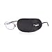 FCAROLYN 6pcs Eye Patch for Glasses (Normal Size, Black)