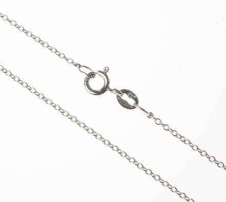 Platinum Trace Chain - 1.2mm (W) in 16"