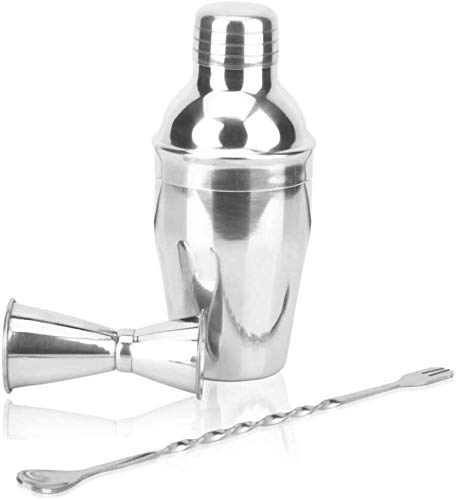 FAGavin Cocktailherstellung Set, mit Edelstahl Werkzeug Zubehör Messung Jigger Mixing Löffel Cocktail Set Bar Set für… – Bild 3