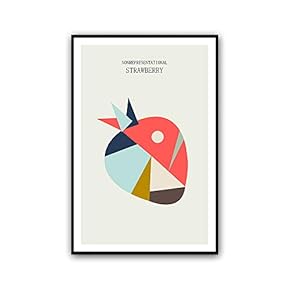 Framed Canvas Wall Art Abstract Color Block Canvas Prints Home Artwork Decoration for Living Room,Bedroom - 16x24 inches