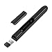 KRONIUM Wireless Presenter with Laser Pointer, Presentation Remote Presentation Clicker, Laser Pointer 2.4GHz USB Powerpoint PPT Clicker Flip Pen for Office Teacher,Support Hyperlink (Black)