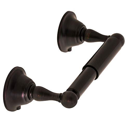 Bennington North Shore 24" Double Towel Bar 4 Piece Bath Hardware Accessory Set, Oil Rubbed Bronze
