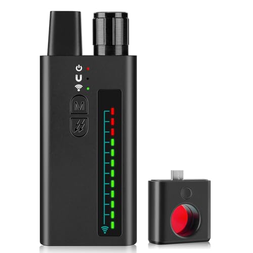 FOWARD GAUSS Professional Hidden Camera Detector - Anti-Spy, RF Signal Scanner for GPS/Listening/Magnetic Devices, Portable Microphone Detector and Spy Cameras