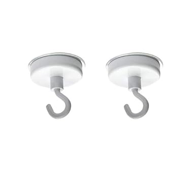 2 X Superpower Magnetic Ceiling Hangers Hook Diameter 63mm