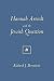 Hannah Arendt and the Jewish Question (MIT Press) (The MIT Press) by Richard J. Bernstein