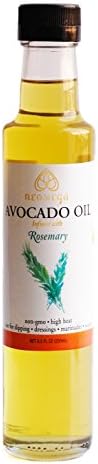 Neomega Rosemary Infused Avocado oil 8.5 oz (250 Ml),Astisan Herbal Infused, High Heat (500F), Cold Pressed, Made in US, NON-GMO