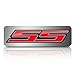 Camaro SS Red Emblem Engine Cover Insert