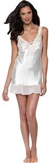 Linea Donatella Satin Mila Chemise Ivory (X-Large)