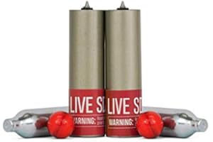 PepperBall Live SD Refill Kit for Compact Launcher Includes Live Barrel and N2 Cartridges
