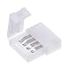 YZBAO Outus 4 Pin LED Strip Connector for 5050 RGB LED Strip Lights, 20 Pieces