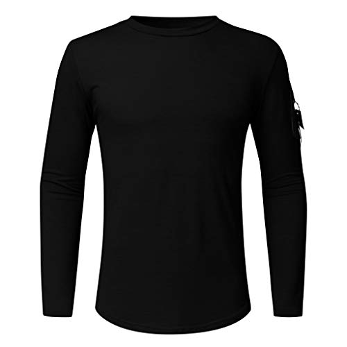 2 Mens+Pockets+Breathable+Pullover+Sweatshirts