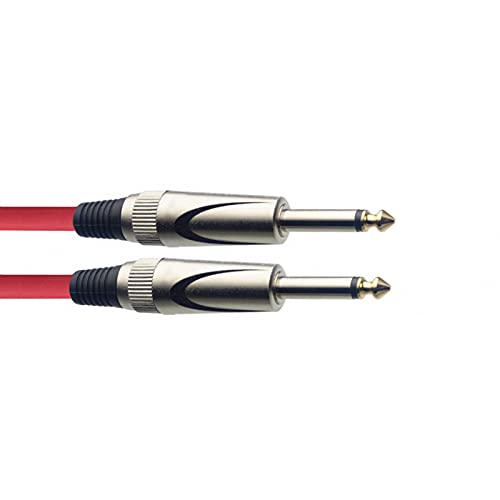 Stagg SGC3DL CRD 3M/10FT Instrument Cable - Red