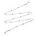 Eyeglass Chain Holder Strap for Reading glasses & Sunglasses with Swarovski Crystal