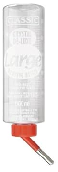 Europet Bernina 511-420690 Nagertrinkflasche Crystal Deluxe Mini Bottle, circa 75 ml, transparent