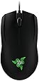 Razer Abyssus Essential Ergonomic Ambidextrous Gaming Mouse (3500 DPI Optical Sensor, Three Programmable Buttons and Three Colours Lighting) - Black