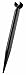 Blumat Drip Irrigation Parts - Tropf Support Stakes for Supply Tube and Drippers - Secure and Prevent Clogging in Your Drip Irrigation System - 10 Pack