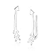Arrow Ear Crawler Curved Earrings - 925 Sterling Silver