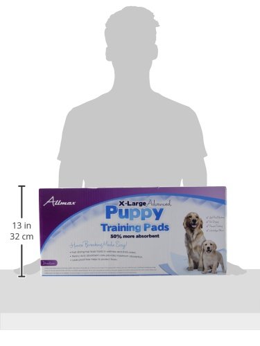 Allmax Premium Puppy Training Pads, 27.5-Inch by 35.5-Inch X-Large, 40-Piece - Thumbnail 4