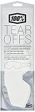 100% Unisex-Adult Speedlab (51011-010-02) RACECRAFT/ACCURI/STRATA Standard Tear-Offs-20 pk (Clear Lens, Free Size)