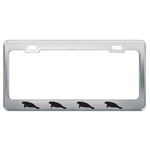 Manatee License Plate Frames | Kritters in the Mailbox