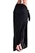Ingear Beach Long Batik Print Sarong Womens Swimsuit Wrap Cover Up Pareo (Black), One Size