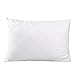 Dreamaker 100% Cotton Cover Australian Wool Filling Pillow Protector Cover Pillowcase Sham Set of 2 (2, 20'' X 26'')