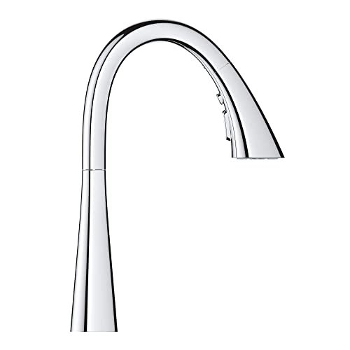 GROHE 30368002 Zedra SingleHandle Kitchen Faucet, Chrome Pricepulse