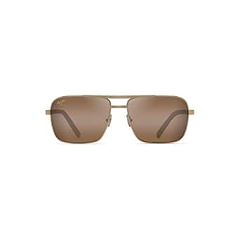Maui Jim Compass H714-16 | Polarized Gold Aviator Frame