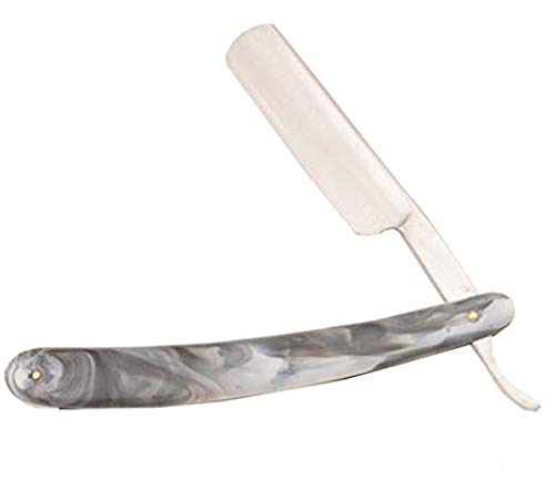 Ardent Straight Edge Razors Folding Shaving Razor Black Fantasy Handle New (Black Fantasy)