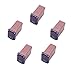 5 Pack 608830 30 Amp Micro Cartridge Fuses Slow Blow FMM MCASE Type Female Fuses