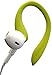 EARBUDi Ear Hooks Compatible with Apple Wired EarPods | Adjustable Rubber Ear Loops Keeps Earbuds Secure During Activity | Neon Green