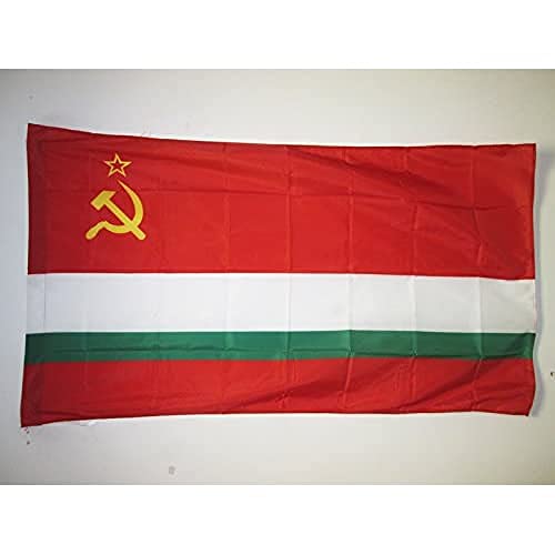 AZ FLAG Bandera de la REPÚBLICA SOCIALISTA SOVIÉTICA de TAYIKISTÁN 150x90cm para Palo - Bandera RSS TAYIKA 90 x 150 cm