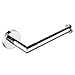 Paladinz Chrome Stainless Steel Toilet Paper Holder Roll Holder Screws Mounting for Bathroom and Kitchen Accessory Round Silver 304 Stainless Steel 20 Years Warranty
