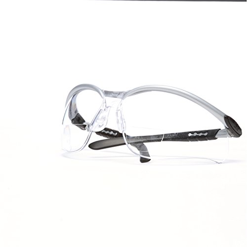 3M Safety Glasses with Readers, BX, +2.0, ANSI Z87, AntiFog Anti