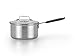T-fal E75724 PerformaPro Stainless Steel Dishwasher Safe Induction Compatible Saucepan Cookware, 3-Quart, Silver