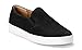 Vionic Women's Splendid Midi Slip-on - Ladies Sneaker with Concealed Orthotic Arch Support Black Nubuck 8 M US
