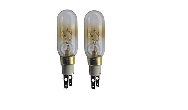 2 x 40 W T-click Whirlpool nevera congelador bombilla ...