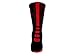 Nike Lebron Men's Hyper Elite Cushioned Crew Socks Large (shoe size 8-12) (Black)