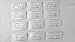 26 laminated Manuscript Alphabet hand held finger tracing flash cards for pre tracing practice.