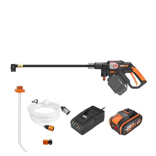 WORX WG633E Hydroshot idropulitrice a batteria 20V, 56 Bar max. Druck