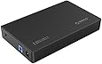 ORICO Toolfree USB 3.0 to SATA External Hard Disk Drive Enclosure Case for 3.5" SATA HDD and SSD[Support UASP and 8TB Drives]