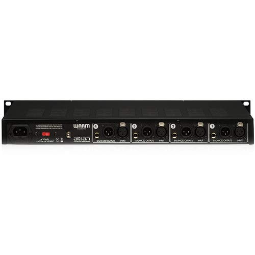 Warm Audio WA-412, 4-Channel Discrete Microphone Preamplifier and Instrument DI
