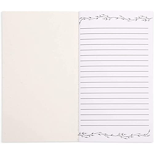 Paper Junkie Wedding Vow Books and Cards with Envelopes (4 Piece Set